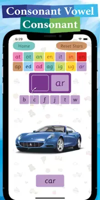 CVC 3 Letter Words and Phonics android App screenshot 1